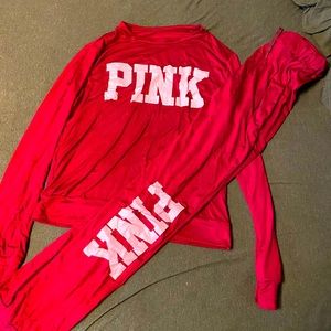 Size medium pink set